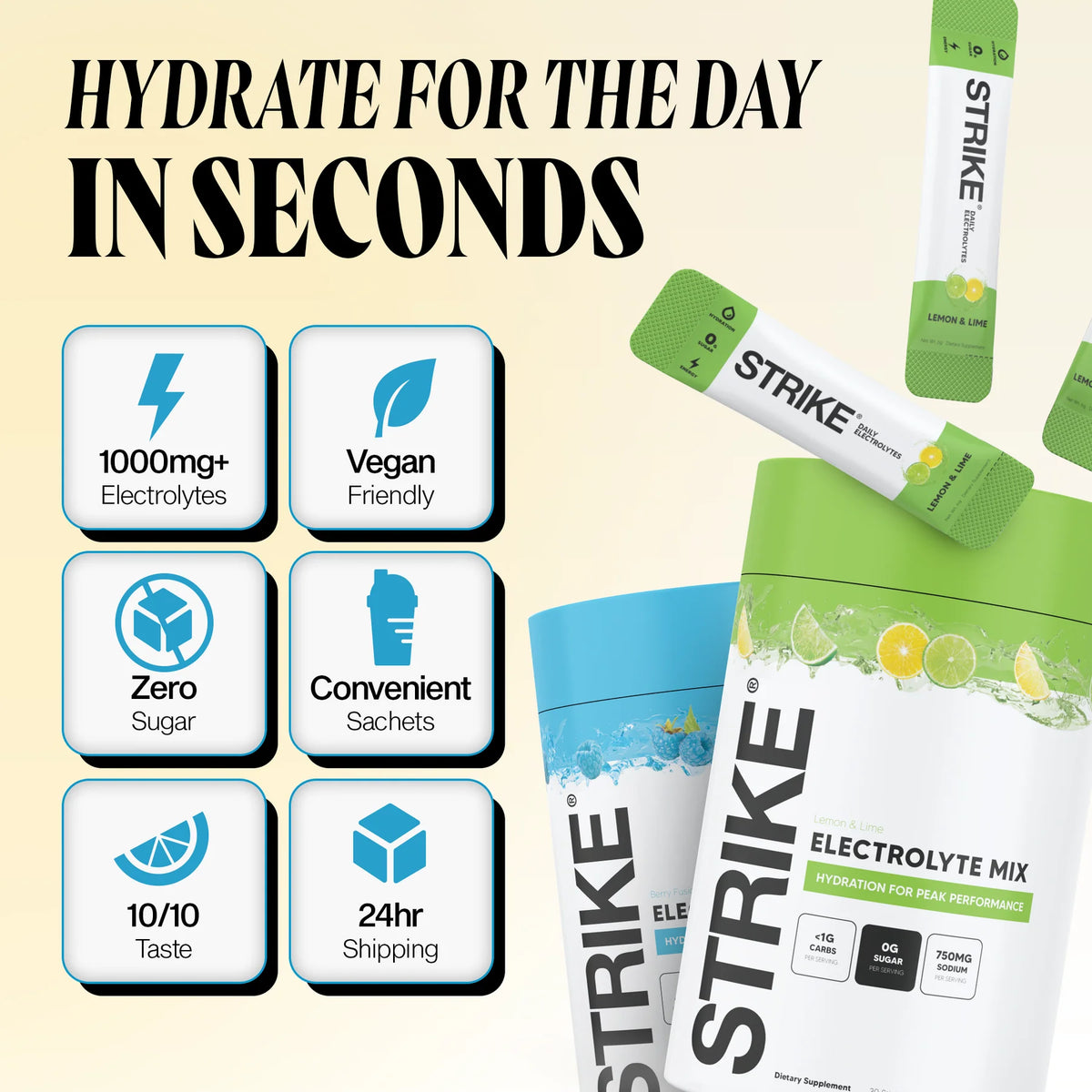 Strike Electrolytes